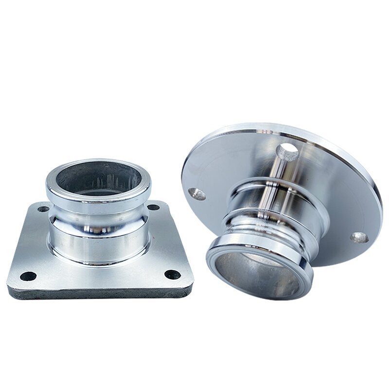 Manufacturer's Direct Sales Aluminum Flange 2-inch 2.5-inch 3-inch 4-inch 6-inch Flange Quick Connector Accessories Aluminum Fla